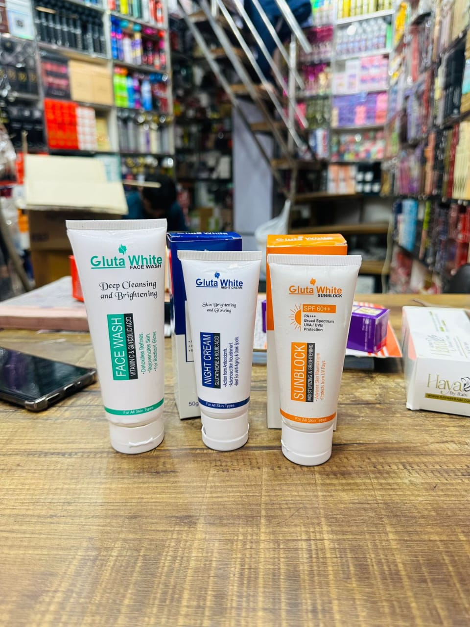 🔥 Hot Sale 50% Off – Gluta White 3-in-1 Skin Brightening Set